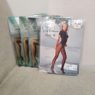 ウォルフォード(Wolford)の未使用　Pierre Mantoux ピエールマントゥ　ストッキング　4足セット(タイツ/ストッキング)