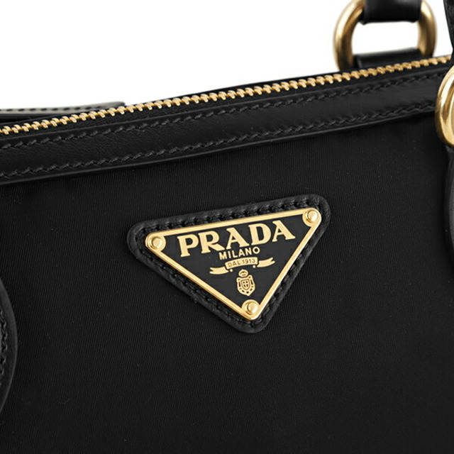 PRADA(プラダ)の新品 プラダ PRADA ハンドバッグ テスート ソフトカーフ ネロ レディースのバッグ(ハンドバッグ)の商品写真