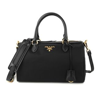 プラダ(PRADA)の新品 プラダ PRADA ハンドバッグ テスート ソフトカーフ ネロ(ハンドバッグ)