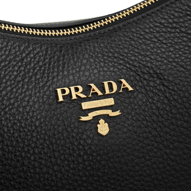 PRADA(プラダ)の新品 プラダ PRADA ショルダーバッグ ヴィッテロ ダイノ ブラック 黒 レディースのバッグ(ショルダーバッグ)の商品写真