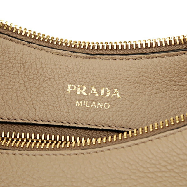 PRADA(プラダ)の新品 プラダ PRADA ショルダーバッグ ヴィッテロ ダイノ ベージュ系 レディースのバッグ(ショルダーバッグ)の商品写真