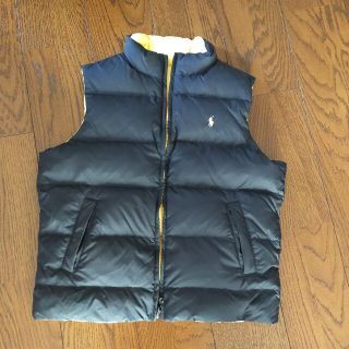 ポロラルフローレン(POLO RALPH LAUREN)のポロラルフローレン リバーシブル・ダウンベスト 160 M(12/14)(ジャケット/上着)