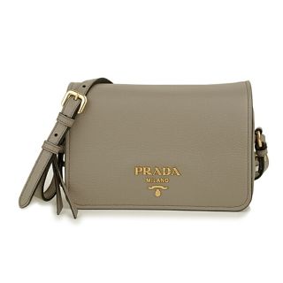 プラダ(PRADA)の新品 プラダ PRADA ショルダーバッグ ヴィッテロ フェニックス グレー(ショルダーバッグ)