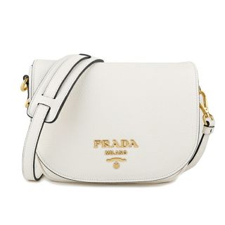 プラダ(PRADA)の新品 プラダ PRADA ショルダーバッグ ヴィッテロ ダイノ ビアンコ(ショルダーバッグ)