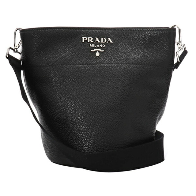 新品 プラダ PRADA ショルダーバッグ ヴィッテロダイノ ブラック 黒