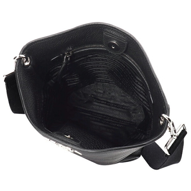 新品 プラダ PRADA ショルダーバッグ ヴィッテロダイノ ブラック 黒 夏