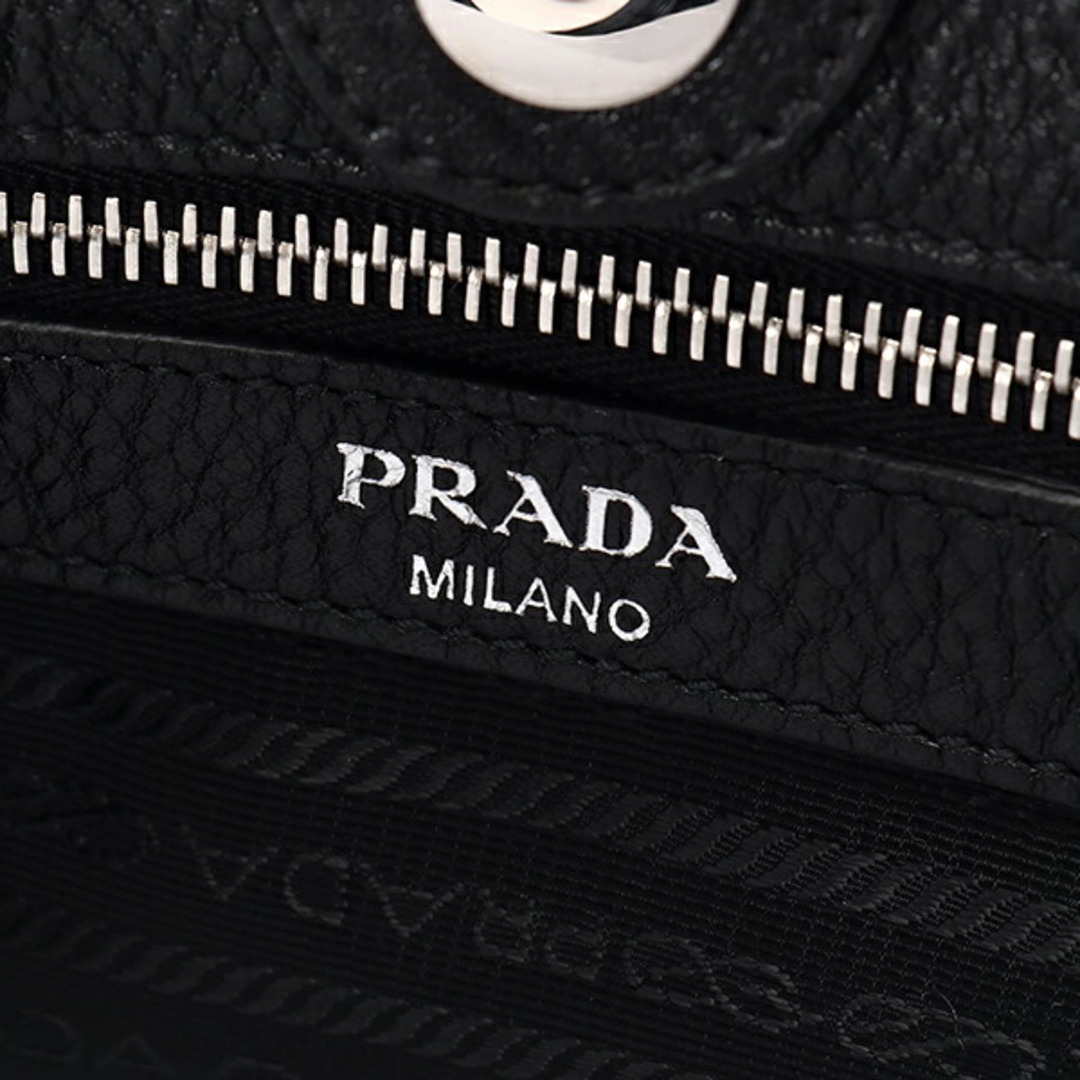 PRADA(プラダ)の新品 プラダ PRADA ショルダーバッグ ヴィッテロダイノ ブラック 黒 レディースのバッグ(ショルダーバッグ)の商品写真