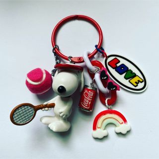 スヌーピー(SNOOPY)のじゃらじゃらキーホルダー スヌーピー シュライヒ(キーホルダー/ストラップ)