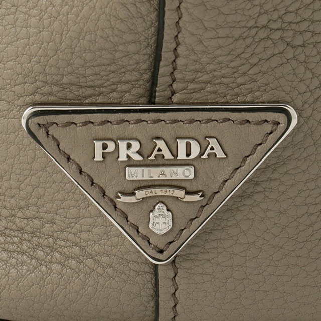 PRADA(プラダ)の新品 プラダ PRADA ショルダーバッグ ヴィッテロ フェニックス グレー 灰 レディースのバッグ(ショルダーバッグ)の商品写真