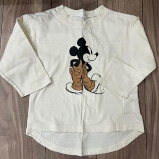 ミッキーマウス(ミッキーマウス)の専用になります^_^ディズニーミッキーマウス　カットソー100(Tシャツ/カットソー)