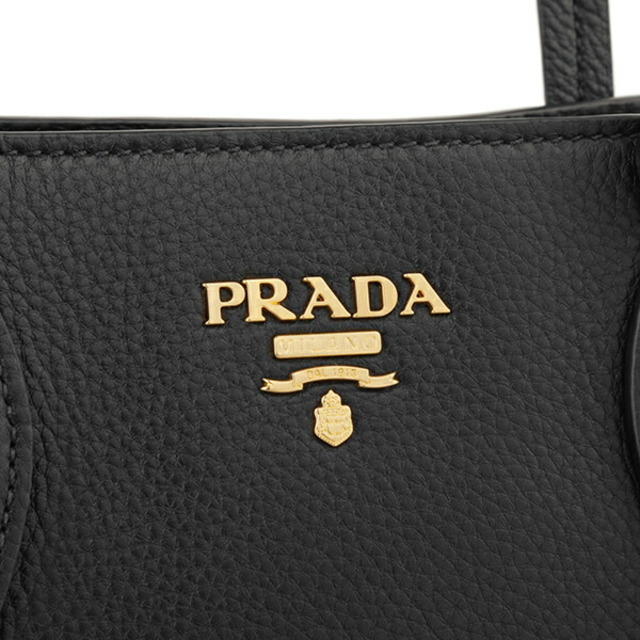 PRADA(プラダ)の新品 プラダ PRADA トートバッグ ヴィッテロ フェニックス ブラック 黒 レディースのバッグ(トートバッグ)の商品写真