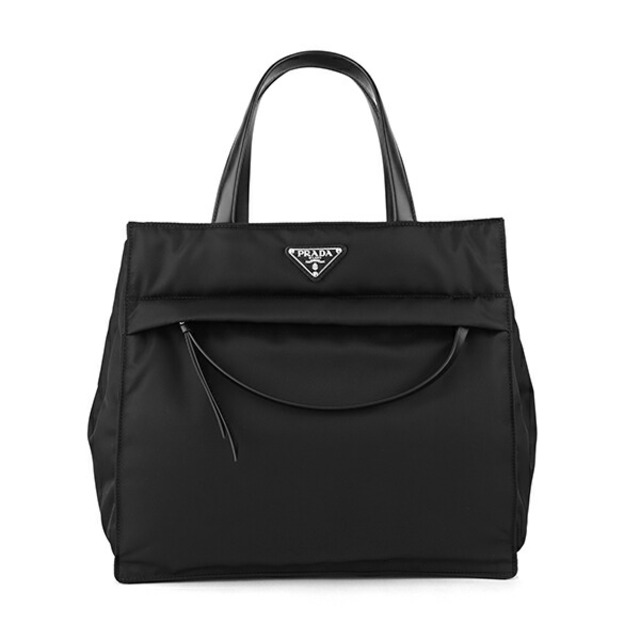 新品 プラダ PRADA トートバッグ テスート ヴィッテロ ネロ