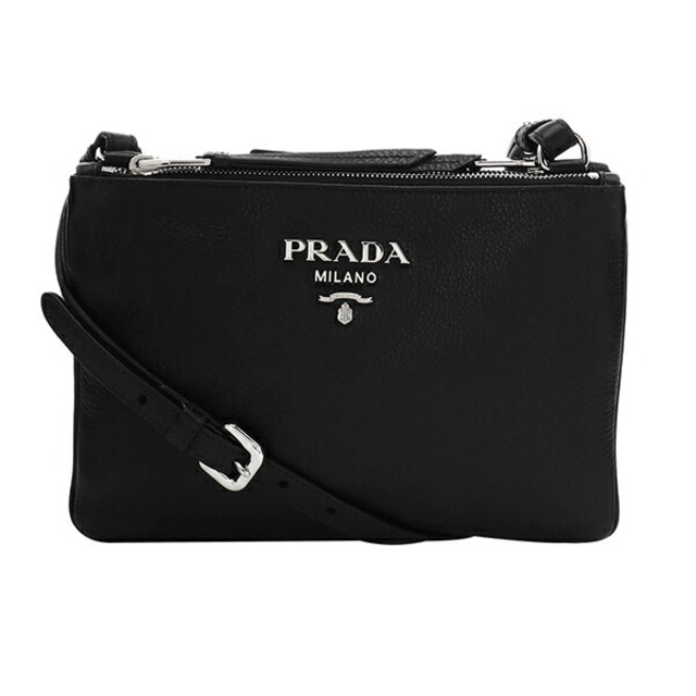 PRADA(プラダ)の新品 プラダ PRADA ショルダーバッグ ヴィッテロ フェニックス ブラック 黒 レディースのバッグ(ショルダーバッグ)の商品写真