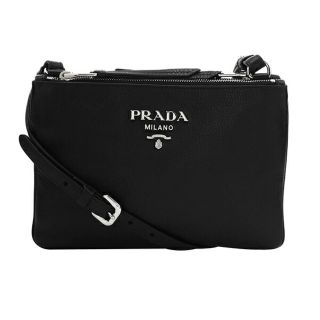 プラダ(PRADA)の新品 プラダ PRADA ショルダーバッグ ヴィッテロ フェニックス ブラック 黒(ショルダーバッグ)