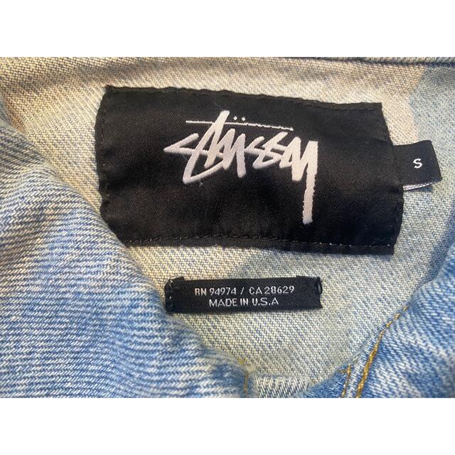 STUSSY - 90s USA製 OLD STUSSY デニムジャケット Gジャン Sの通販 by