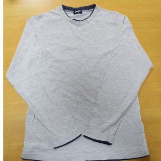 ユニクロ(UNIQLO)のメンズ　ユニクロ　長袖Tシャツ　M(Tシャツ/カットソー(七分/長袖))