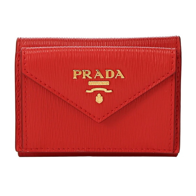 PRADA(プラダ)の新品 プラダ PRADA 3つ折り財布 ヴィッテロ ムーヴ ラッカ レディースのファッション小物(財布)の商品写真