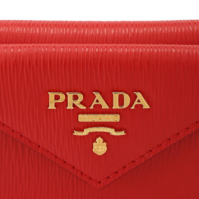 PRADA(プラダ)の新品 プラダ PRADA 3つ折り財布 ヴィッテロ ムーヴ ラッカ レディースのファッション小物(財布)の商品写真