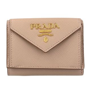 プラダ(PRADA)の新品 プラダ PRADA 3つ折り財布 サフィアーノ メタル チプリア(財布)