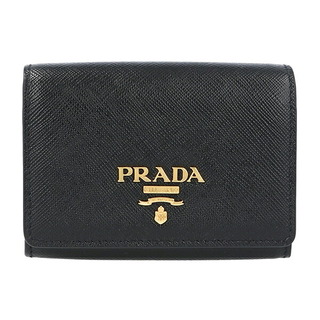 プラダ(PRADA)の新品 プラダ PRADA コインケース サフィアーノ メタル ネロ(コインケース)