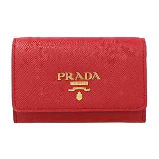 プラダ(PRADA)の新品 プラダ PRADA カードケース サフィアーノ メタル フォーコ(名刺入れ/定期入れ)