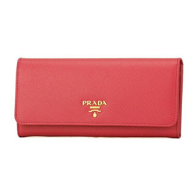 新品 プラダ PRADA 長財布 サフィアーノ メタル ペオニア18cm本体重量