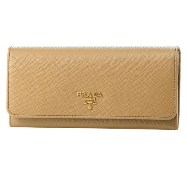 新品 プラダ PRADA 長財布 サフィアーノメタル スゲロ