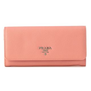 プラダ(PRADA)の新品 プラダ PRADA 長財布 サフィアーノ カラー ペタロ/フォーコ(財布)