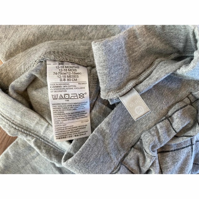 GAP(ギャップ)の80 レギンス セット売り GAP WUK キッズ/ベビー/マタニティのベビー服(~85cm)(パンツ)の商品写真