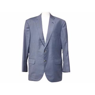 ブリオーニ(Brioni)のBrioni ブリオーニ スーツ セット アップ 2ピース スーパー 150 キュプラ 100% ウール グレー ネイビー 中古 41174(スーツ)