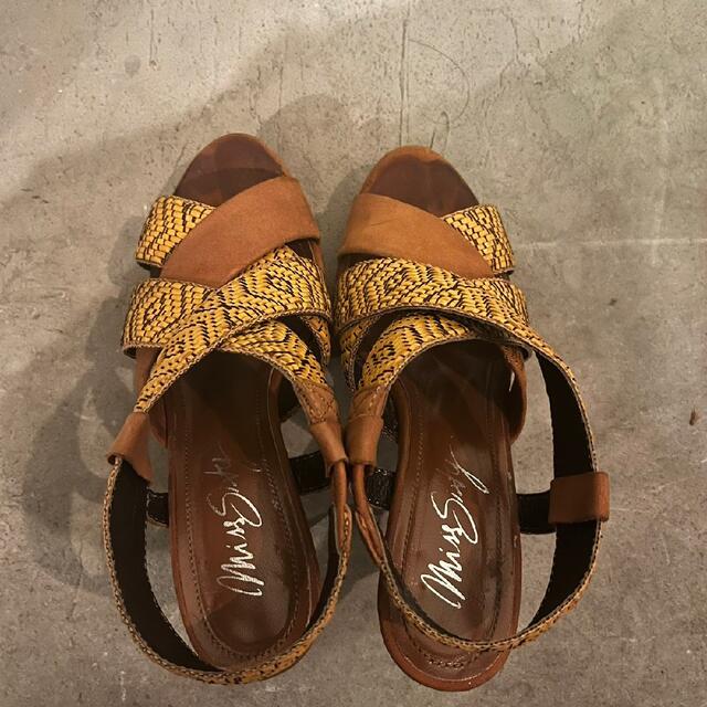 miss sixty 　ミスシックスティ　ベルトサンダル　ヒールサンダル レディースの靴/シューズ(ハイヒール/パンプス)の商品写真