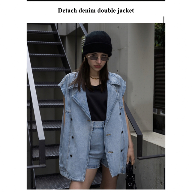 NEW限定品】 ACLENT/アクレント デニムセットアップ デニム+ジーンズ