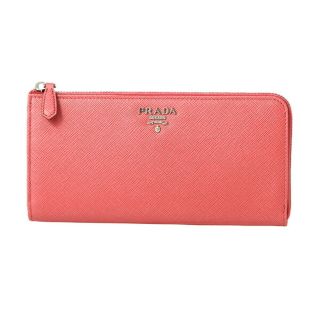 プラダ(PRADA)の新品 プラダ PRADA 長財布 サフィアーノ カラー タマリス/ペスカ(財布)