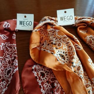 ウィゴー(WEGO)のスカーフ ペイズリー柄 WEGO(バンダナ/スカーフ)