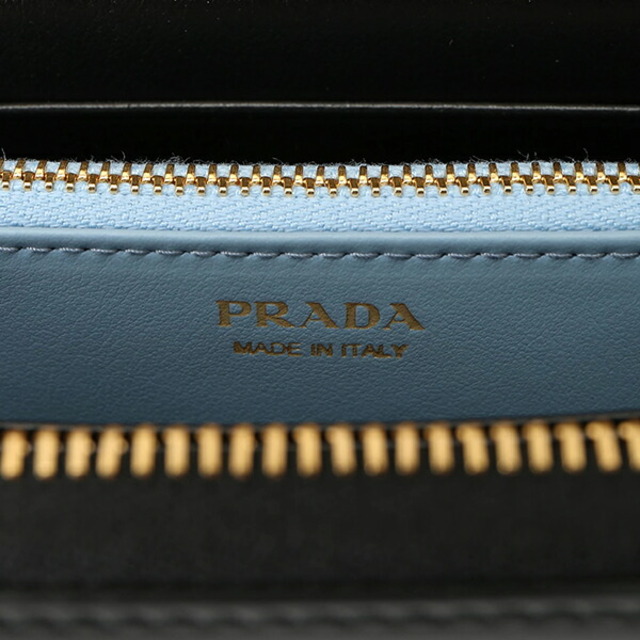 新品 プラダ PRADA 長財布 シティ カーフ ネロ