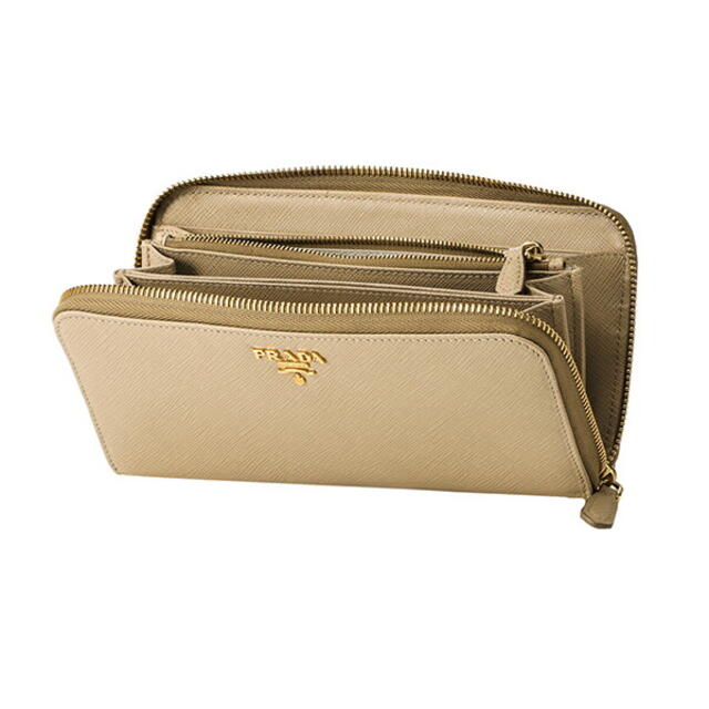 PRADA - 新品 プラダ PRADA 長財布 サフィアーノ メタル サッビアの