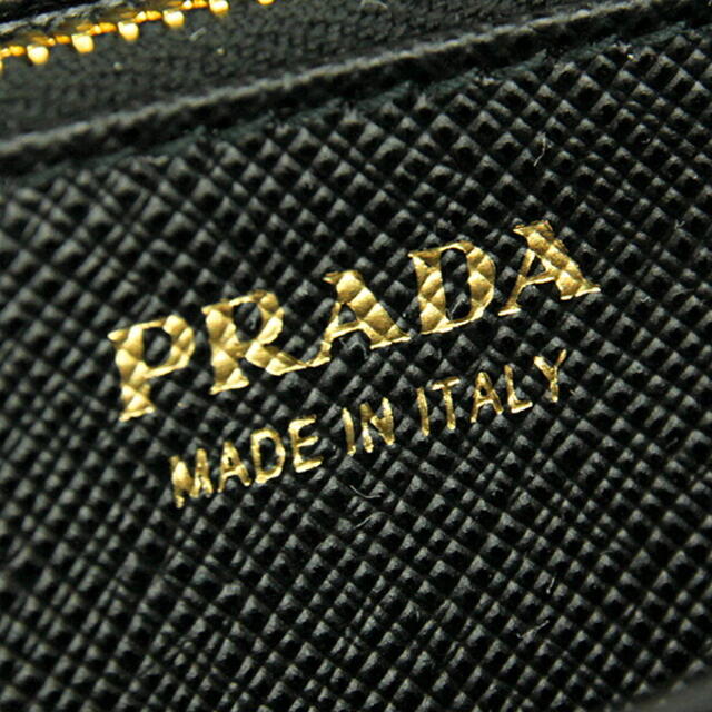PRADA(プラダ)の新品 プラダ PRADA 長財布 サフィアーノ メタル ネロ レディースのファッション小物(財布)の商品写真