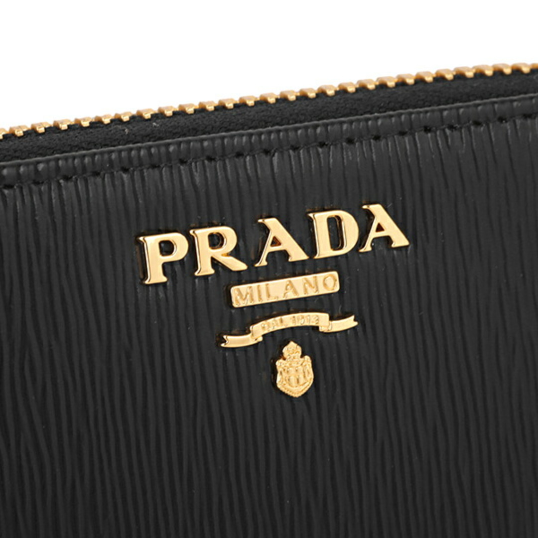 PRADA(プラダ)の新品 プラダ PRADA コインケース ヴィッテロ ムーヴ ネロ レディースのファッション小物(コインケース)の商品写真