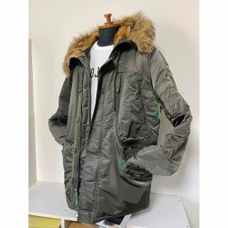 アルファインダストリーズ(ALPHA INDUSTRIES)のコラボ/キースヘリング/MA-1/ジャケット/N-3B/迷彩/ALPHA/限定(ミリタリージャケット)