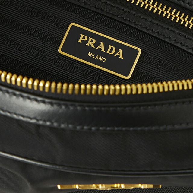 PRADA(プラダ)の新品 プラダ PRADA ショルダーバッグ テスート ソフトカーフ ブラック 黒 レディースのバッグ(ショルダーバッグ)の商品写真