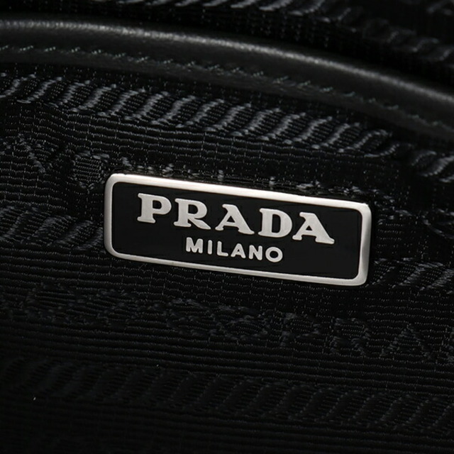 PRADA - 新品 プラダ PRADA ショルダーバッグ ソフトカーフ ブラック