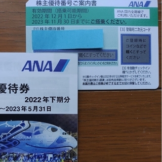 エーエヌエー(ゼンニッポンクウユ)(ANA(全日本空輸))のANA株主優待券(ショッピング)