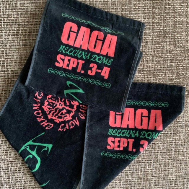 LADY GAGA 2022/9/3・4ベルーナドーム公演限定販売タオル エンタメ/ホビーのタレントグッズ(ミュージシャン)の商品写真