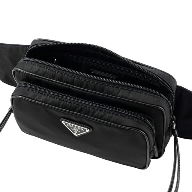 新品 プラダ PRADA ウエストバッグ・ボディバッグ テスート ネロ
