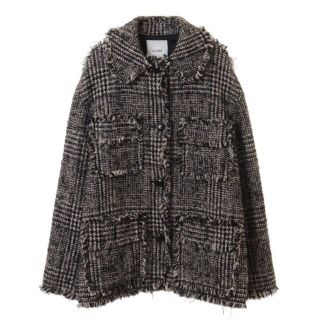 クラネ(CLANE)の【CLANE】MIX TWEED BLOUSON(その他)