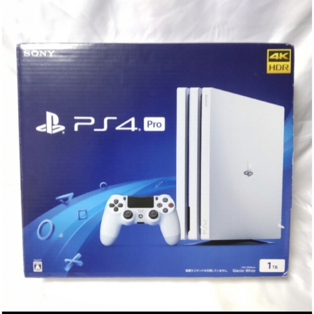 新品 PlayStation 4 Pro グレイシャー・ホワイト 1TBHDMIケーブル×1