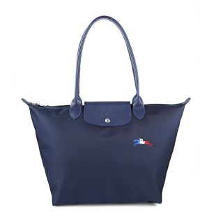 ロンシャン(LONGCHAMP)の新品 ロンシャン LONGCHAMP トートバッグ ル プリアージュ トレ パリ TOTE BAG Lサイズ マリーヌ(トートバッグ)