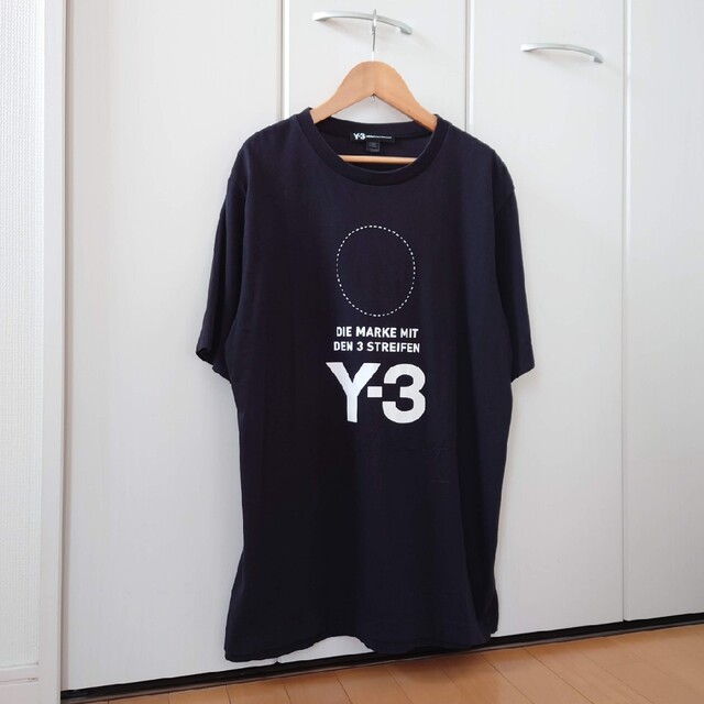 Y-3(ワイスリー)のY-3 M STACKED LOGO SS TEE/BLK 朝倉未来 RIZIN メンズのトップス(Tシャツ/カットソー(半袖/袖なし))の商品写真