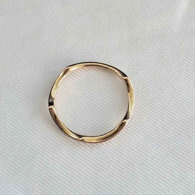ete(エテ)のete ピンキーリング K10 1号 ゴールド リング 指輪 エテ レディースのアクセサリー(リング(指輪))の商品写真