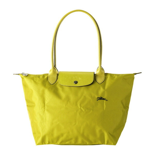 ポリアミドキャンバストリミング新品 ロンシャン LONGCHAMP トートバッグ ル プリアージュ クラブ TOTE BAG Lサイズ アシッド